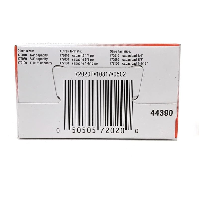 ACCO Brands مشابك ملفات صغيرة ACCO BRANDS 72020، سلك فولاذي، 5/16 بوصة، 3/4 بوصة، أسود/فضي، دزينة - Image 4